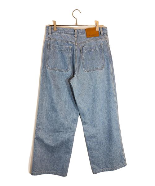 J&M DAVIDSON（ジェイ＆エム デヴィッドソン）J&M DAVIDSON (ジェイ＆エム デヴィッドソン) ワイドデニムパンツ インディゴ サイズ:12の古着・服飾アイテム