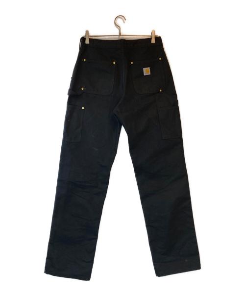 CarHartt（カーハート）CarHartt (カーハート) ダブルニーペインターパンツ ブラック サイズ:30×32の古着・服飾アイテム