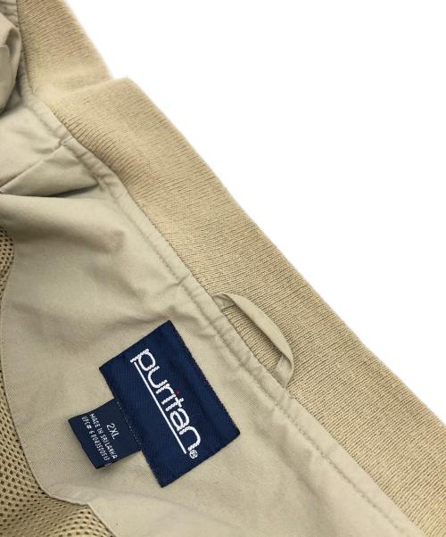 PURITAN（ピューリタン）PURITAN (ピューリタン) ダービージャケット ベージュ サイズ:２XLの古着・服飾アイテム
