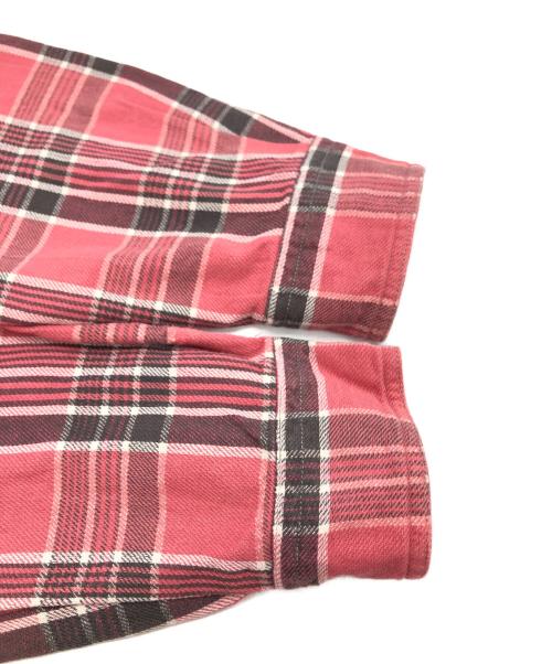 RRL（ダブルアールエル）RRL (ダブルアールエル) チェックシャツ ピンク サイズ:Sの古着・服飾アイテム