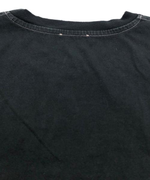 DIESEL（ディーゼル）DIESEL (ディーゼル) T-Just-N13 Graphic T shirt ブラック×カーキ サイズ:Mの古着・服飾アイテム