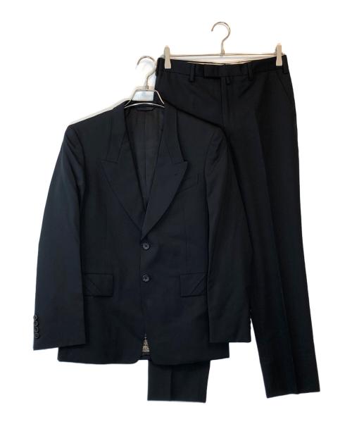 PAUL SMITH（ポールスミス）PAUL SMITH (ポールスミス) バックデザインセットアップ ブラック サイズ:Mの古着・服飾アイテム