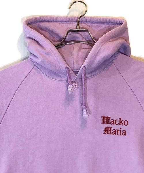 WACKO MARIA（ワコマリア）WACKO MARIA (ワコマリア) WASHED MIDDLE WEIGHT PULLOVER HOODED SWEAT SHIRT パープル サイズ:Lの古着・服飾アイテム