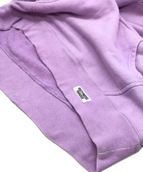 WACKO MARIA（ワコマリア）WACKO MARIA (ワコマリア) WASHED MIDDLE WEIGHT PULLOVER HOODED SWEAT SHIRT パープル サイズ:Lの古着・服飾アイテム
