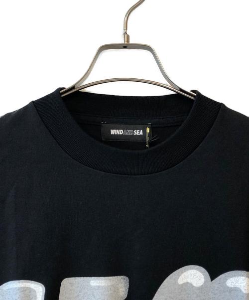 WIND AND SEA（ウィンダンシー）WIND AND SEA (ウィンダンシー) The Rolling Stones (ザ ローリングストーンズ) WDS S/S Tee ブラック サイズ:XLの古着・服飾アイテム