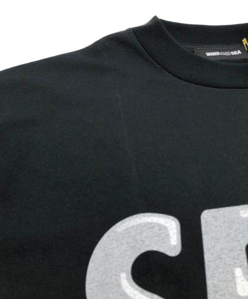 WIND AND SEA（ウィンダンシー）WIND AND SEA (ウィンダンシー) The Rolling Stones (ザ ローリングストーンズ) WDS S/S Tee ブラック サイズ:XLの古着・服飾アイテム