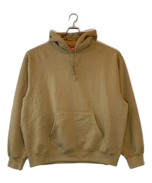 SUPREME（シュプリーム）SUPREME (シュプリーム) satin applique hooded sweatshirt ベージュ サイズ:XLARGEの古着・服飾アイテム