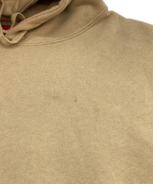 SUPREME（シュプリーム）SUPREME (シュプリーム) satin applique hooded sweatshirt ベージュ サイズ:XLARGEの古着・服飾アイテム