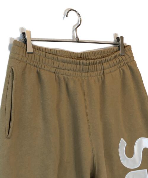 SUPREME（シュプリーム）SUPREME (シュプリーム) satin applique sweatpant ベージュ サイズ:Mediumの古着・服飾アイテム