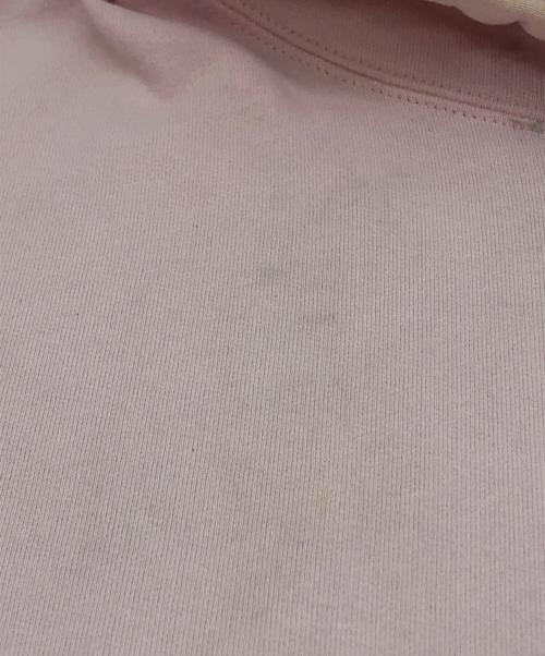 SUPREME（シュプリーム）SUPREME (シュプリーム) satin applique hooded sweatshirt ピンク サイズ:XLargeの古着・服飾アイテム