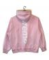 SUPREME (シュプリーム) satin applique hooded sweatshirt ピンク サイズ:XLarge：17000円