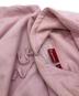 中古・古着 SUPREME (シュプリーム) satin applique hooded sweatshirt ピンク サイズ:XLarge：17000円