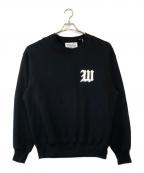 WACKO MARIAワコマリア）の古着「MIDDLE WEIGHT CREW NECK SWEAT SHIRT」｜ブラック