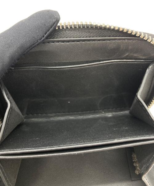 COACH（コーチ）COACH (コーチ) モール ジップ アラウンド カード ケース ブラックの古着・服飾アイテム