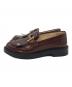 TOD'S (トッズ) フリンジローファー ブラウン サイズ:35 1/2：26000円