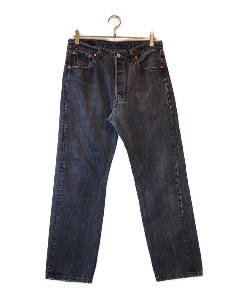 LEVI'S（リーバイス）LEVI'S (リーバイス) 後染めブラックデニムパンツ ブラック サイズ:W34×L30の古着・服飾アイテム