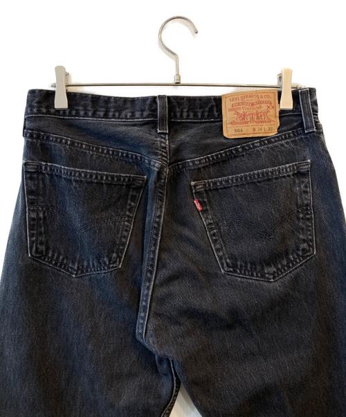 LEVI'S（リーバイス）LEVI'S (リーバイス) 後染めブラックデニムパンツ ブラック サイズ:W34×L30の古着・服飾アイテム