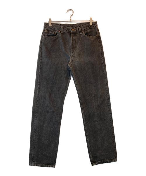 LEVI'S（リーバイス）LEVI'S (リーバイス) 先染ブラックデニムパンツ ブラック サイズ:W36×L34の古着・服飾アイテム