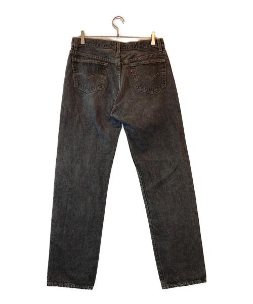LEVI'S（リーバイス）LEVI'S (リーバイス) 先染ブラックデニムパンツ ブラック サイズ:W36×L34の古着・服飾アイテム