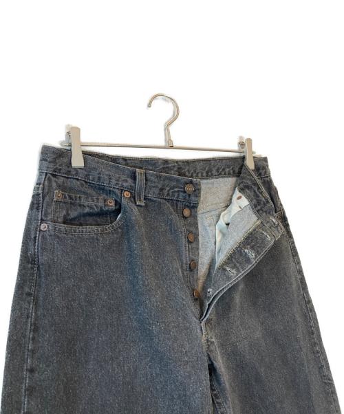 LEVI'S（リーバイス）LEVI'S (リーバイス) 先染ブラックデニムパンツ ブラック サイズ:W36×L34の古着・服飾アイテム