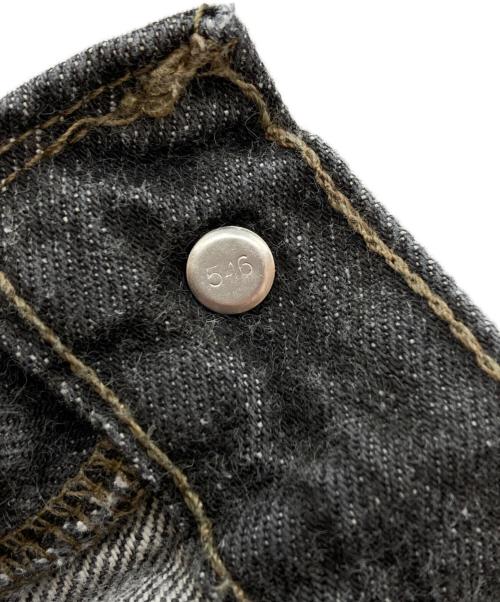 LEVI'S（リーバイス）LEVI'S (リーバイス) 先染ブラックデニムパンツ ブラック サイズ:W36×L34の古着・服飾アイテム