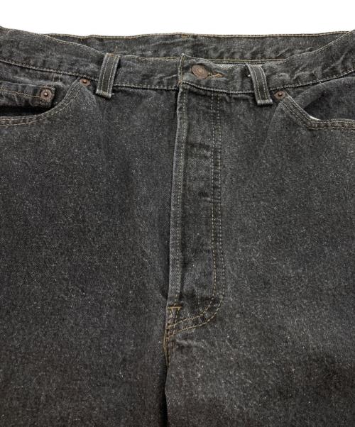 LEVI'S（リーバイス）LEVI'S (リーバイス) 先染ブラックデニムパンツ ブラック サイズ:W36×L34の古着・服飾アイテム