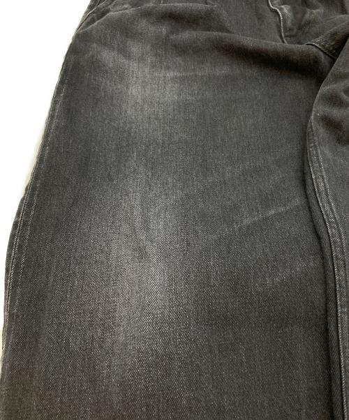 Graphpaper（グラフペーパー）Graphpaper (グラフペーパー) Selvage Denim Two Tuck Pants ブラック サイズ:１の古着・服飾アイテム