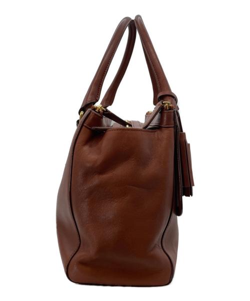 COACH（コーチ）COACH (コーチ) レガシー ハーパー トリプル ジップ サッチェル ブラウンの古着・服飾アイテム
