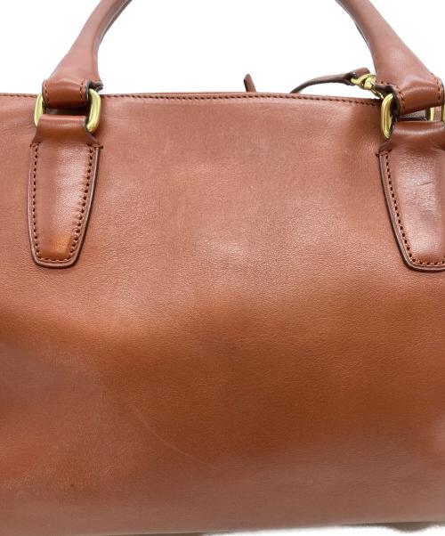 COACH（コーチ）COACH (コーチ) レガシー ハーパー トリプル ジップ サッチェル ブラウンの古着・服飾アイテム