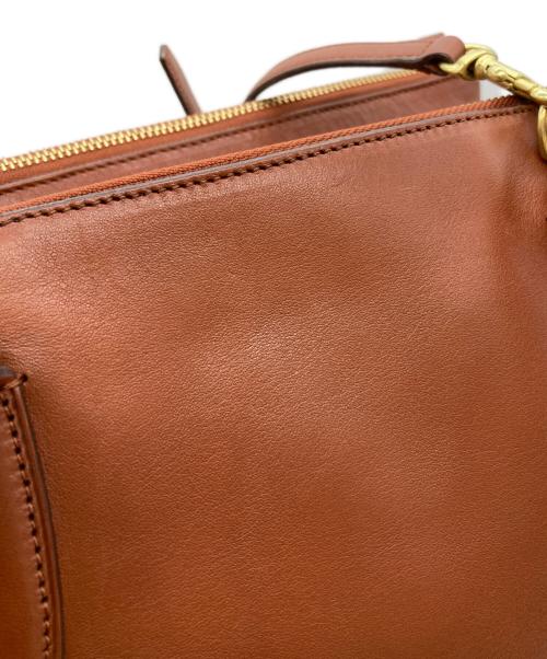COACH（コーチ）COACH (コーチ) レガシー ハーパー トリプル ジップ サッチェル ブラウンの古着・服飾アイテム