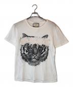 GUCCIグッチ）の古着「プリントTシャツ」｜ホワイト