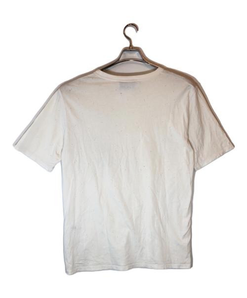 GUCCI（グッチ）GUCCI (グッチ) アイリス アップリケ付きTシャツ ホワイト サイズ:Mの古着・服飾アイテム