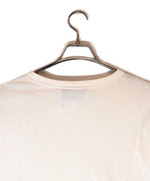 GUCCI（グッチ）GUCCI (グッチ) アイリス アップリケ付きTシャツ ホワイト サイズ:Mの古着・服飾アイテム