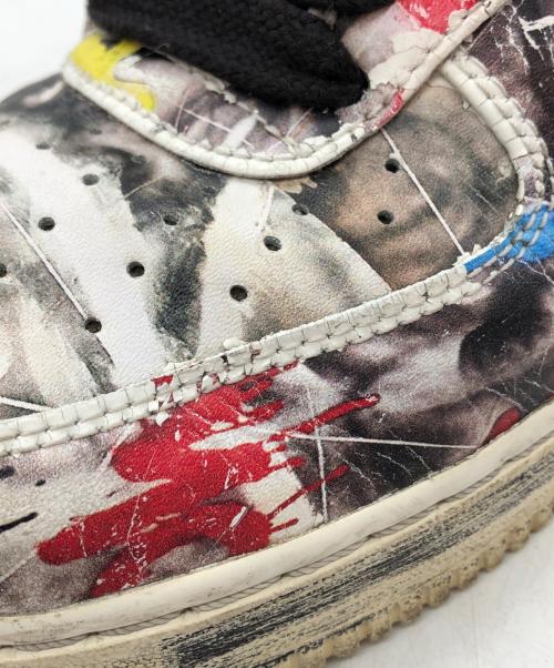 NIKE（ナイキ）NIKE (ナイキ) Air Force 1 x Peaceminusone Para-Noise ホワイト サイズ:US9.5の古着・服飾アイテム
