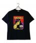 Hysteric Glamour（ヒステリックグラマー）の古着「VAMPIRELLA/RUNNING RED Tシャツ」｜ブラック