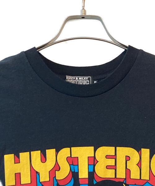 Hysteric Glamour（ヒステリックグラマー）Hysteric Glamour (ヒステリックグラマー) HYSTERIC PETWORLD Tシャツ ブラック サイズ:XLの古着・服飾アイテム