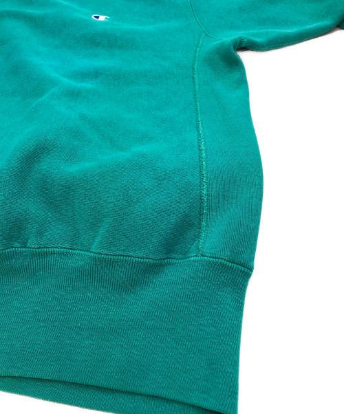 Champion（チャンピオン）Champion (チャンピオン) クールネックスウェット グリーン サイズ:LARGEの古着・服飾アイテム