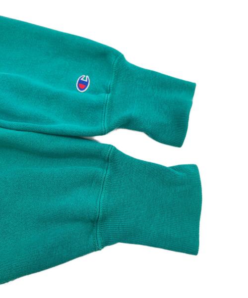 Champion（チャンピオン）Champion (チャンピオン) クールネックスウェット グリーン サイズ:LARGEの古着・服飾アイテム