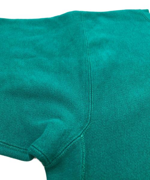 Champion（チャンピオン）Champion (チャンピオン) クールネックスウェット グリーン サイズ:LARGEの古着・服飾アイテム