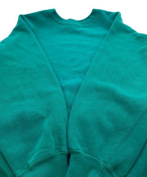 Champion（チャンピオン）Champion (チャンピオン) クールネックスウェット グリーン サイズ:LARGEの古着・服飾アイテム