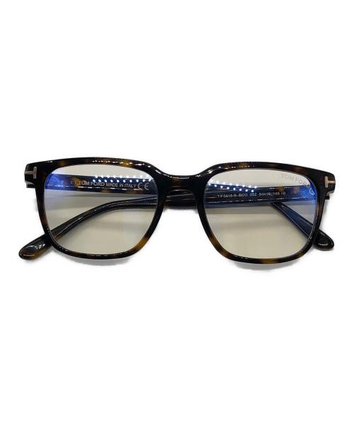 TOM FORD（トムフォード）TOM FORD (トムフォード) 眼鏡 ブラウン サイズ:59□19の古着・服飾アイテム