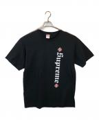 SUPREME×INDEPENDENTシュプリーム×インディペンデント）の古着「OLD ENGLISH TEE」｜ブラック