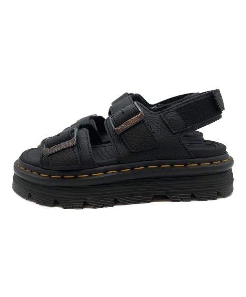 Dr.Martens（ドクターマーチン）Dr.Martens (ドクターマーチン) ZEBZAG SANDAL ブラック サイズ:UK4 未使用品の古着・服飾アイテム