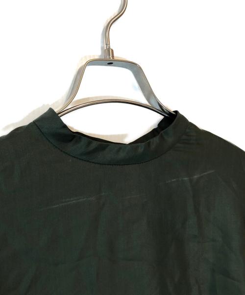 TOGA PULLA（トーガ プルラ）TOGA PULLA (トーガ プルラ) 切替ブラウス グリーン サイズ:36の古着・服飾アイテム