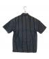CarHartt (カーハート) ヒッコリー ハーフジップカットソー インディゴ サイズ:SIZE XS：6000円