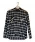 Hysteric Glamour（ヒステリックグラマー）の古着「ワッペンチェックシャツ」｜ブラック