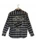 Hysteric Glamour (ヒステリックグラマー) WIND AND SEA (ウィンダンシー) ワッペンチェックシャツ ブラック サイズ:XL：22000円