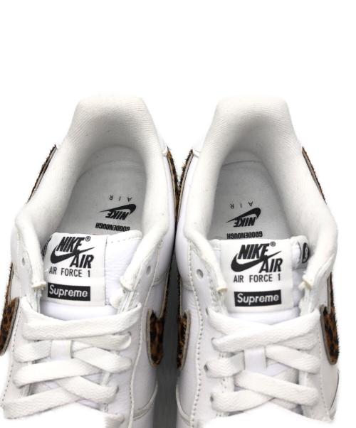 NIKE（ナイキ）NIKE (ナイキ) SUPREME (シュプリーム) GOODENOUGH AIR FORCE1 LOW ホワイト サイズ:US12の古着・服飾アイテム