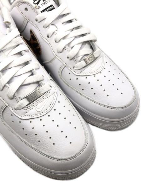 NIKE（ナイキ）NIKE (ナイキ) SUPREME (シュプリーム) GOODENOUGH AIR FORCE1 LOW ホワイト サイズ:US12の古着・服飾アイテム