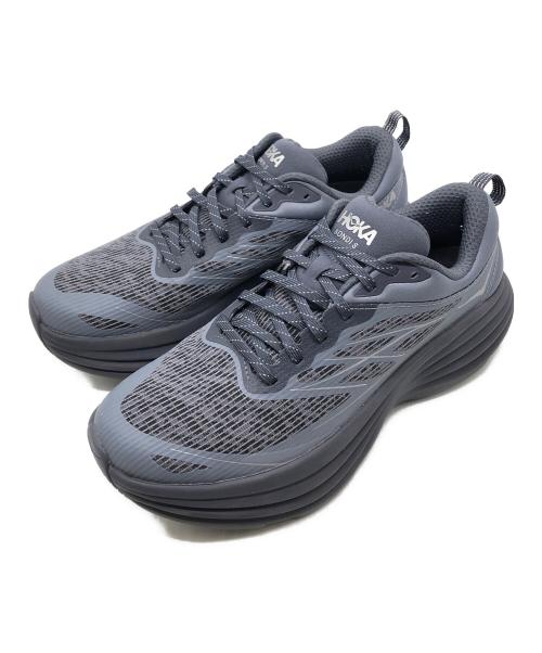 HOKA（ホカ）HOKA (ホカ) BONDI 8 TS CAGED CHARCOAL ブルー サイズ:28ｃｍの古着・服飾アイテム